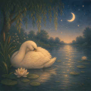 Sleepy Swan by Milo Wren Album Cover
