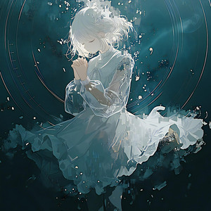 青い回廊 by F.Girl