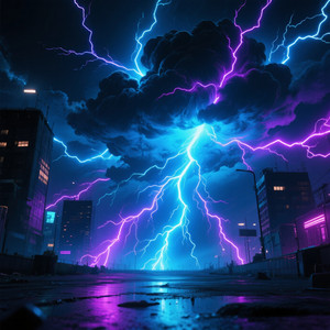 Neon Thunder by SITI ISNAENIANINGSIH, S. Pd. I