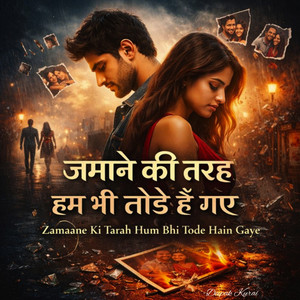 Zamaane Ki Tarah Hum Bhi Tode Hain Gaye by Deepak Kurai