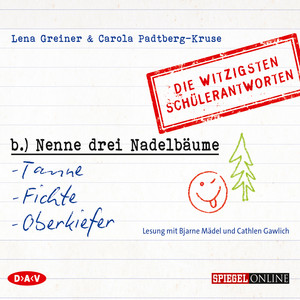 Nenne drei Nadelbäume: Tanne, Fichte, Oberkiefer. Die witzigsten Schülerantworten