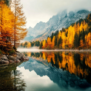 Quiet October by Serene Station