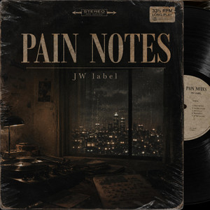 Pain notes by JW label