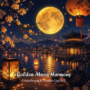 Golden Moon Harmony by Osaka-Sunset, Cynthia Lim 林意