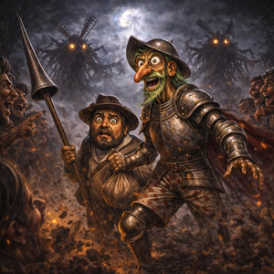 Don Quijote by Melo Dragon