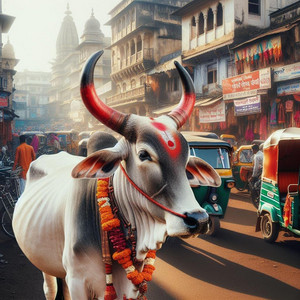India Holy Cow by JWayMC