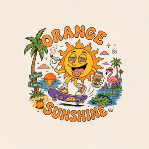 Orange Sunshine by The Kaleidoscope Kid