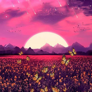Butterfly Field by Aether Fragment