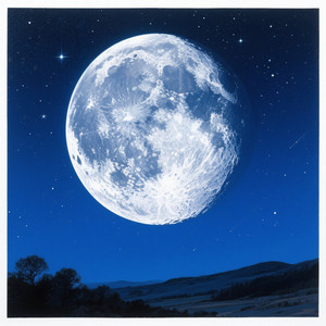 Full moon by Pylon