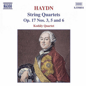 Haydn: String Quartets Op. 17, Nos. 3, 5 and 6 album