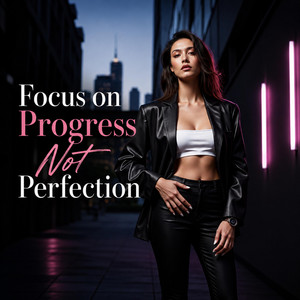 Focus on Progress Not Perfection by Vee Surangrux