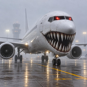 The Infected Airport (Sky Monster) by Ozlip
