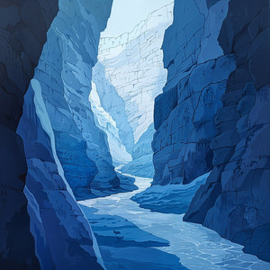 ice crack by Soft Static
