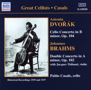 Dvorak: Cello Concerto - Brahms: Double Concerto album