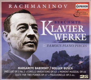Rachmaninov, S.: Variations On A Theme of Corelli / Morceaux De Fantaisie / Suite No. 2 / 6 Duets album