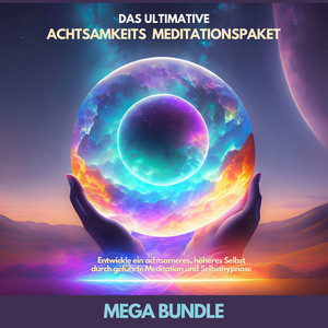 Das ultimative Achtsamkeits Meditationspaket - Mega Bundle (Erwecke dein höheres Selbst und entwickle eine tiefere Achtsamkeit!)