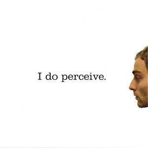 I do perceive. cover