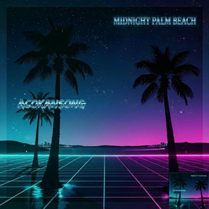 Midnight Palm beach by acokansong