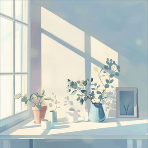 Pale Kitchen Window by Soft Census