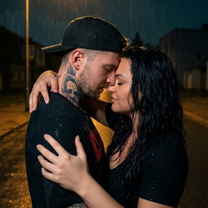 Kiss me in the rain by Wolfy and Siicha