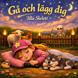 Gå och lägg dig lilla skelett by Glitzella