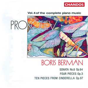 Prokofiev: Sonata No. 8, Four Pieces & Ten Pieces from Cinderella album