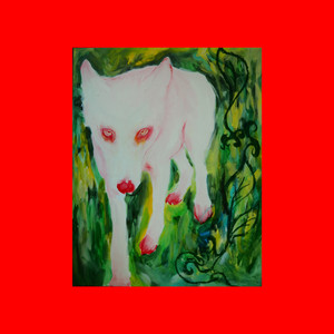 i crossed paths with a deer today, he froze in fear. by tall tales