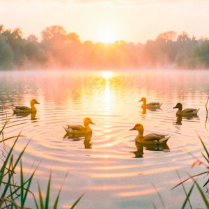 Ducks in the park by BeatsyB