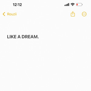 LIKE A DREAM by Rouzii