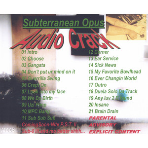 Subterranean Opus(Sub-O) - Brain Drain