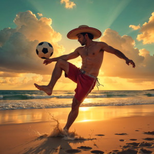 Tumbax - Gol en la Playa (Vacaciones y Futbol)