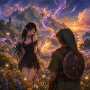 a goth fairy with no fairy by Anima Signal