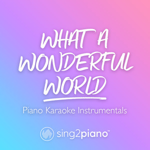 What A Wonderful World (Piano Karaoke Instrumentals) - Single by