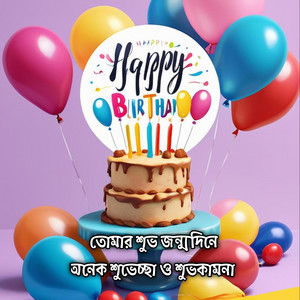 Noor E Zannat - তোমার শুভ জন্মদিন অনেক শুভেচ্ছা ও শুভকামনা  Tumar Shuvo Jonmodin Onek Shuvescha Shuvokamona Happy Birthday To You