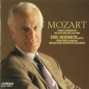 MOZART : PIANO CONCERTO No.22, K.482 / No.23, K.488
