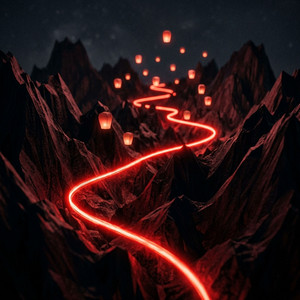 Red Thread River by Hulexx Grace