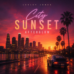 City Sunset Afterglow by Lesley Jones
