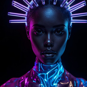 Afrobeat Signal Portrait by SYDRA FLUX