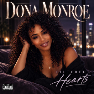 Filtered hearts by Dona Monroe