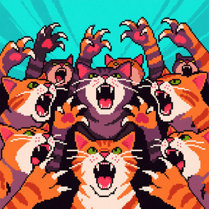 Claws Out Choir by Cat Band
