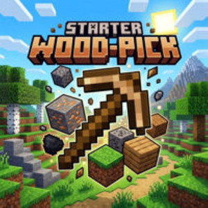 STARTER wood pick by The Miner MC