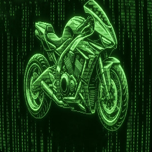 Motorcycle by Kiln bones, Kiln Bones, Loiaqq