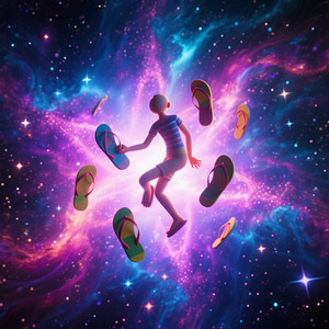 Flip-Flops Dancing in the Nebula by EMI ANITA
