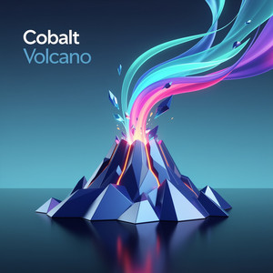 Cobalt Volcano by Spectrava