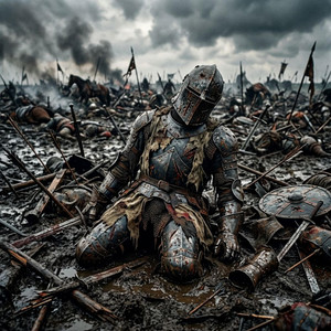 alone in battle by Velvyt