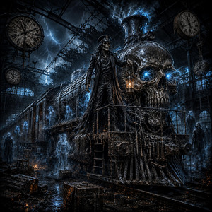 THE LAST TRAIN TO HOLLOW CREEK by BLACK VULTURE