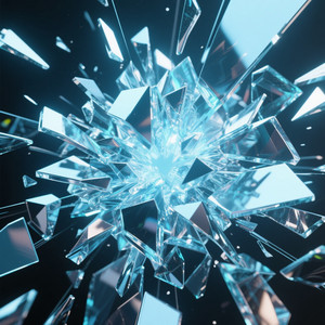 Shattered Glass by ENDANG PUJIYATI