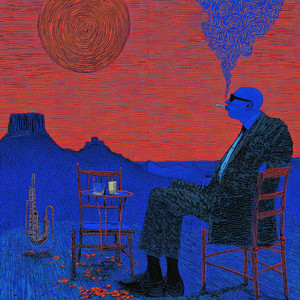 Deep Indigo Adagio by Strange Blue Orchestra