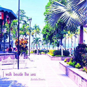 I walk beside the sea by Bartolo Oliveri