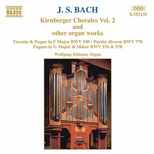 Fugue in G Minor, BWV 578 by Johann Sebastian Bach, Wolfgang Rübsam